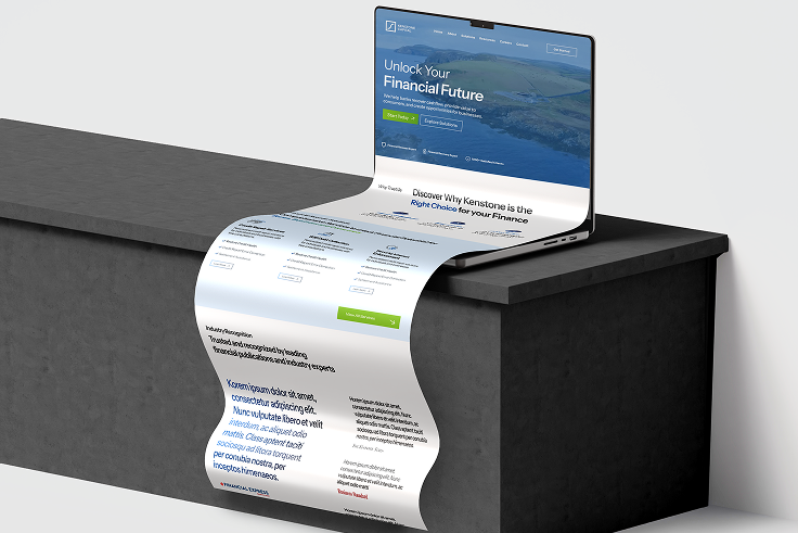 Kenstone website design preview
