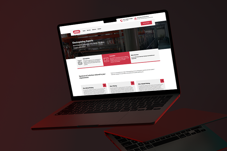 MMF website design preview